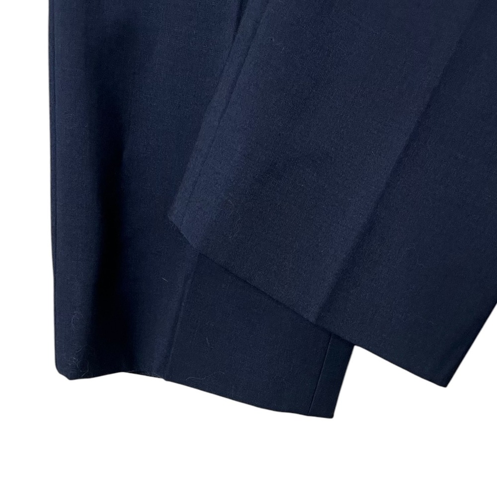 REISS Hope Travel Trousers Men's 30 Navy Modern Fit Wool Blend Tailored - Picture 6 of 9